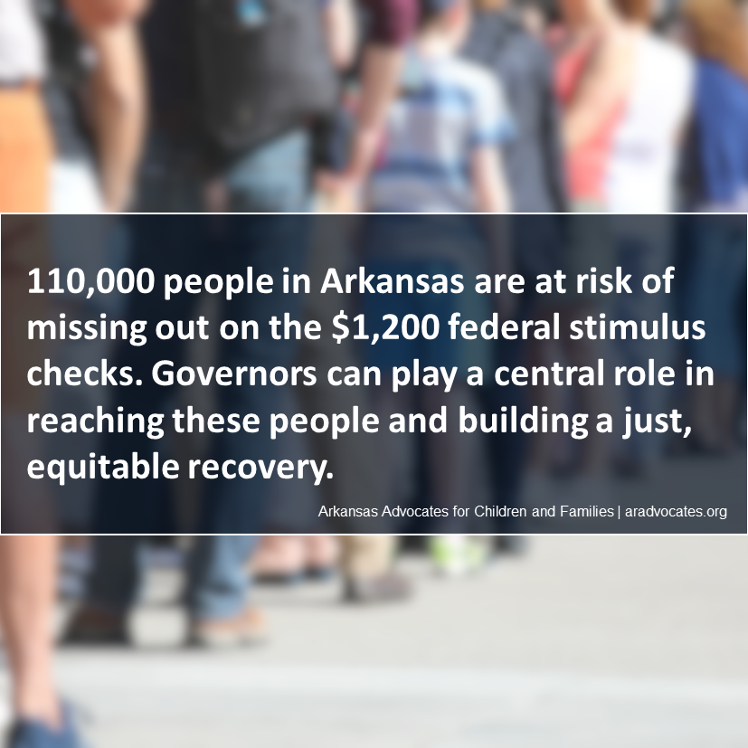 110,000 Arkansans missing out on 101 million in stimulus payments